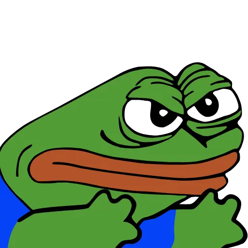Стикер 49 Pepega Emoji
