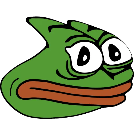 Стикер 3 Pepega Emoji