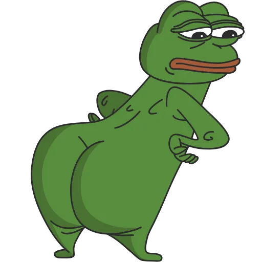 Стикер 14 Pepe the frog