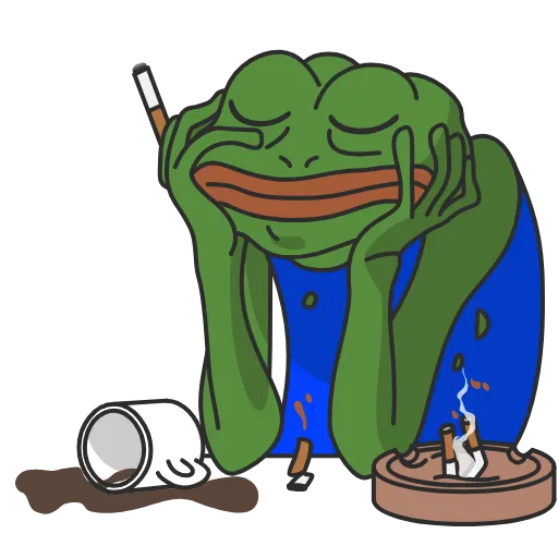 Стикер 26 Pepe the frog