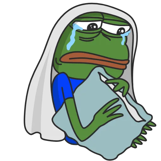 Стикер 35 Pepe the frog