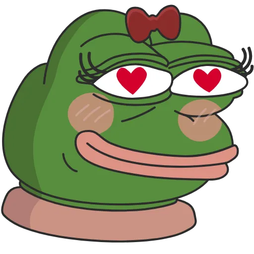 Стикер 36 Pepe the frog