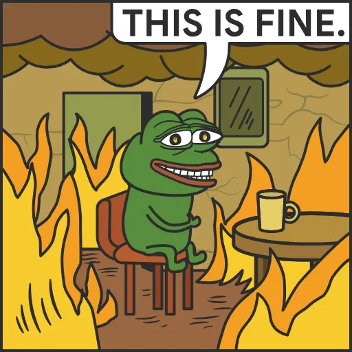 Стикер 37 Pepe the frog