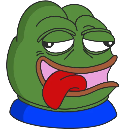 Стикер 41 Pepe the frog