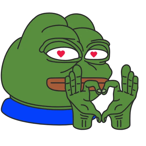 Стикер 42 Pepe the frog