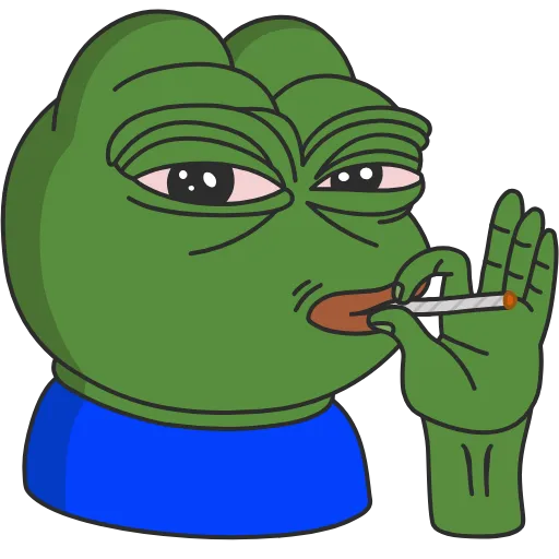 Стикер 46 Pepe the frog
