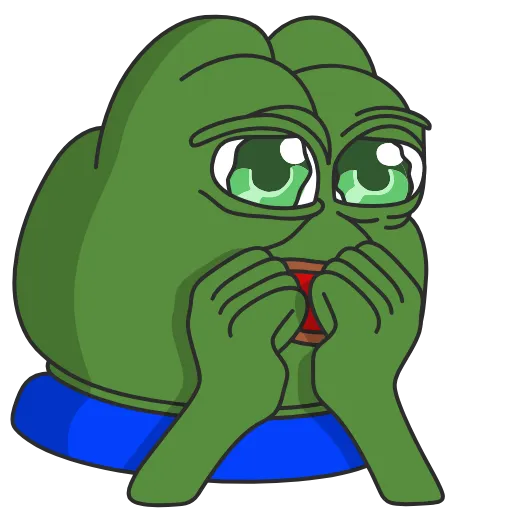Стикер 24 Pepe the frog