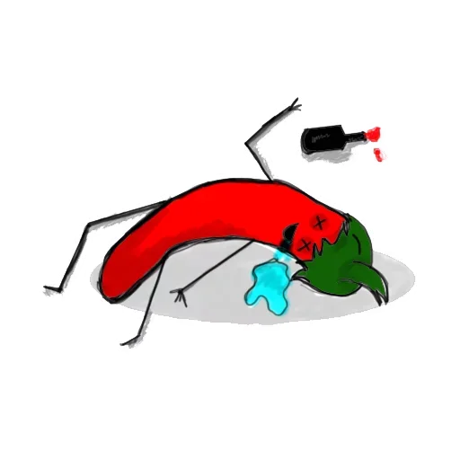🙁 Стикер «Перчик» для Telegram