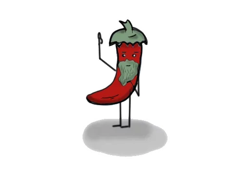 🥳 Стикер «Перчик» для Telegram
