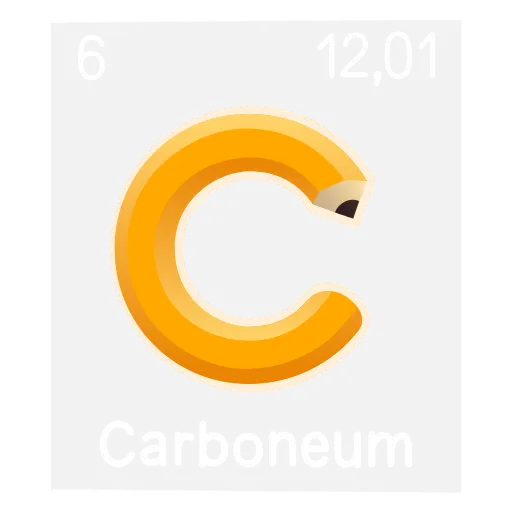 Стикер 7 Periodic Table Emoji