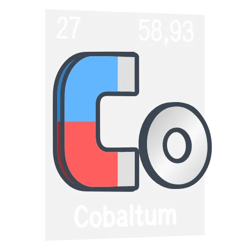 Стикер 28 Periodic Table Emoji