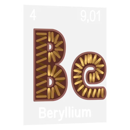 Стикер 5 Periodic Table Emoji