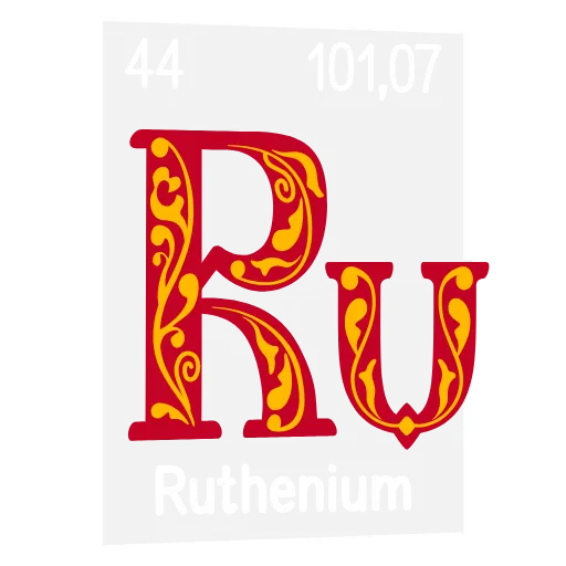 Стикер 45 Periodic Table Emoji