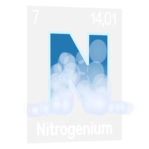 Стикер 8 Periodic Table Emoji