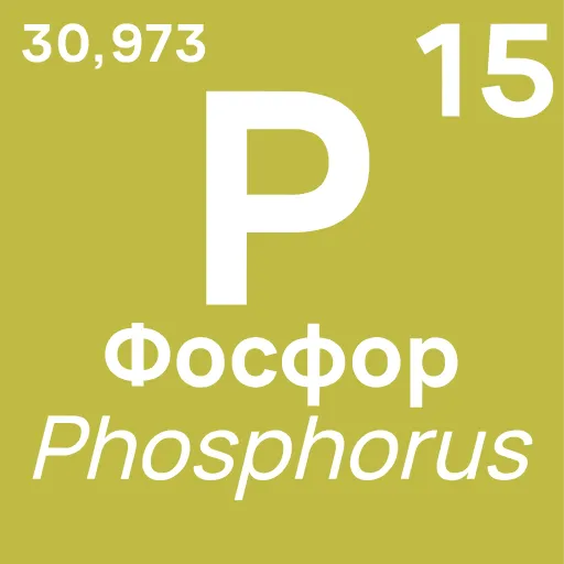 Стикер 15 Periodic Table