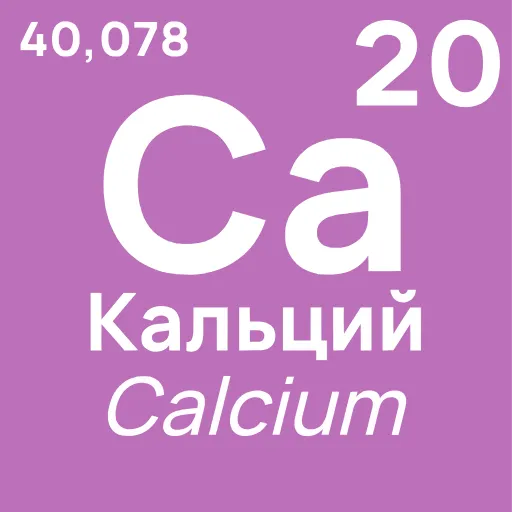 Стикер 20 Periodic Table