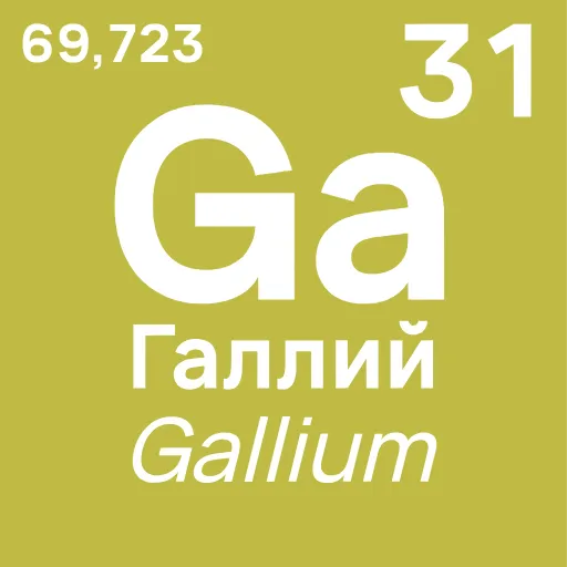 Стикер 31 Periodic Table