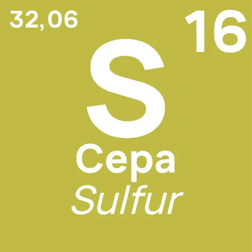 Стикер 16 Periodic Table