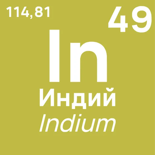 Стикер 49 Periodic Table