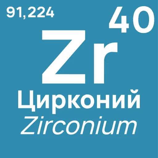 Стикер 40 Periodic Table