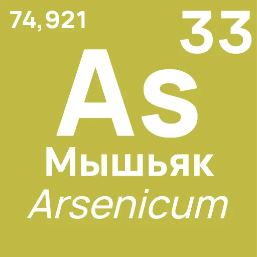 Стикер 33 Periodic Table
