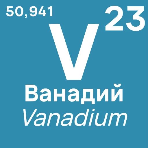 Стикер 23 Periodic Table