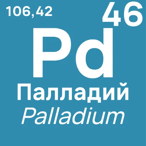 Стикер 46 Periodic Table