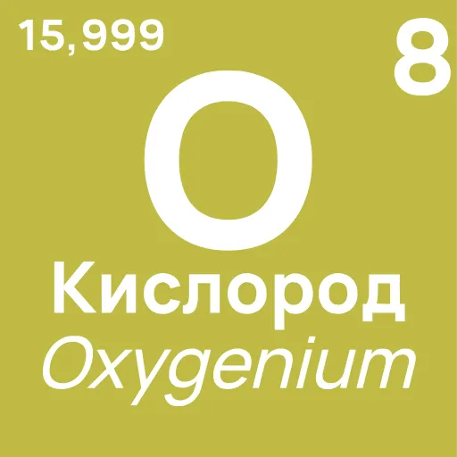 Стикер 8 Periodic Table