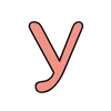 😊 Эмодзи «Персиковые буквы, иконки» для Telegram