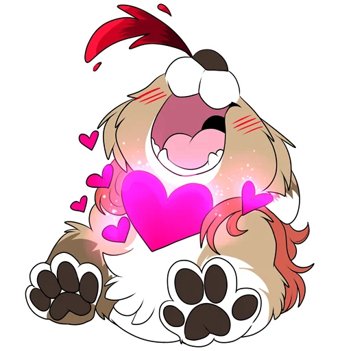 😍 Стикер «Pet Nala» для Telegram