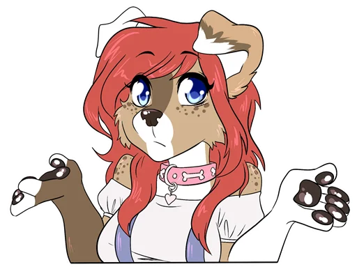 🤷‍♀️ Стикер «Pet Nala» для Telegram