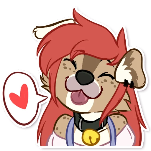 ❤️ Стикер «Pet Nala» для Telegram