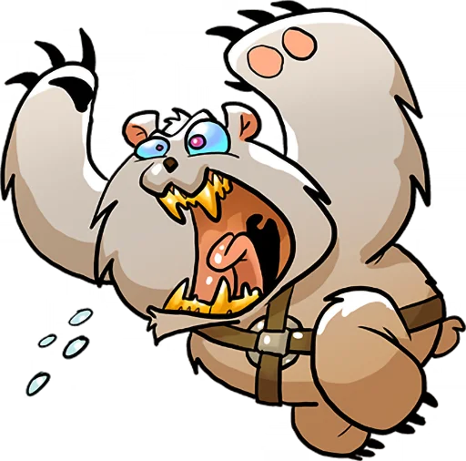 🐻 Стикер «Pet S&F» для Telegram