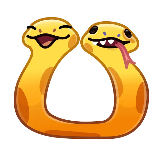 Стикер 50 Pet Snakes