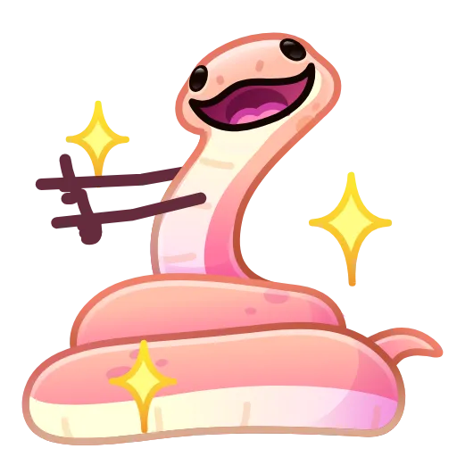 Стикер 8 Pet Snakes