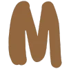 🥶 Эмодзи «Коричневый шрифт» для Telegram