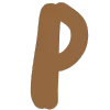 💩 Эмодзи «Коричневый шрифт» для Telegram