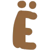 🥸 Эмодзи «Коричневый шрифт» для Telegram