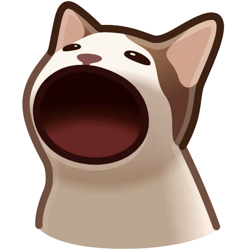 Стикер 4 Pets Memes Emoji