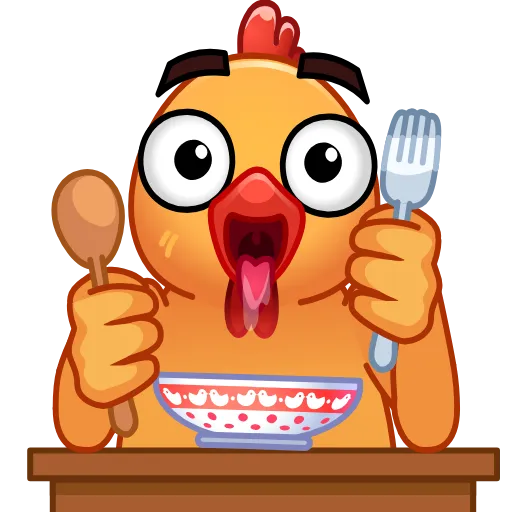 🍽 Стикер «Петюня» для Telegram