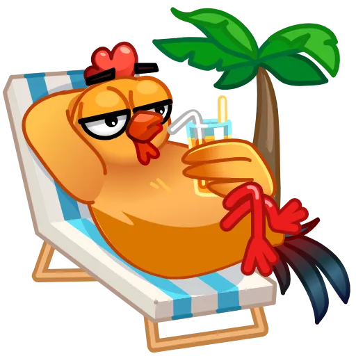 🏖 Стикер «Петюня» для Telegram