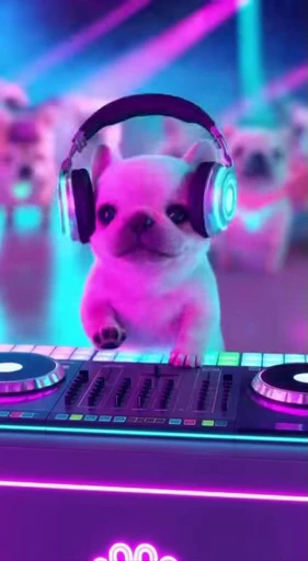 🤩 Стикер «Pibble dancing» для Telegram