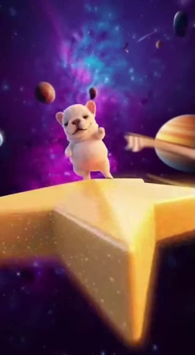 🤩 Стикер «Pibble dancing» для Telegram