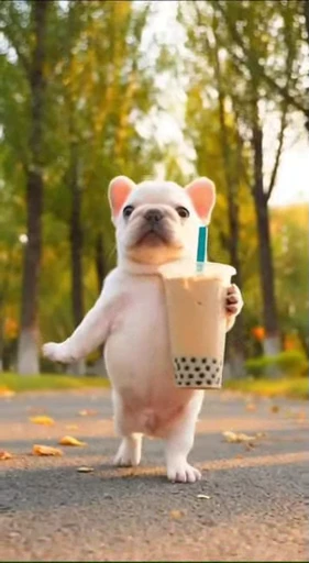 🤩 Стикер «Pibble dancing» для Telegram