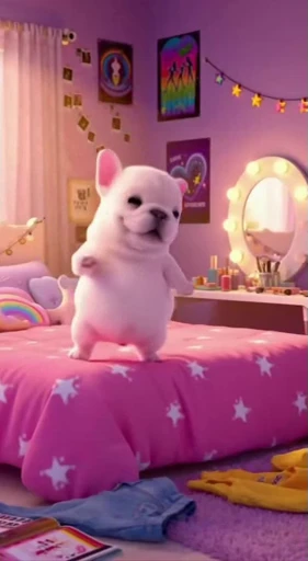 🤩 Стикер «Pibble dancing» для Telegram