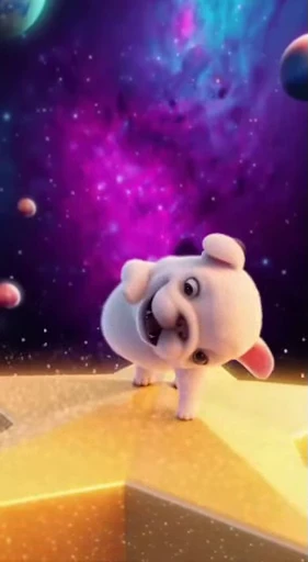 🤩 Стикер «Pibble dancing» для Telegram