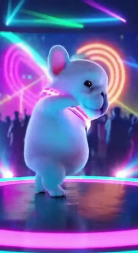🤩 Стикер «Pibble dancing» для Telegram