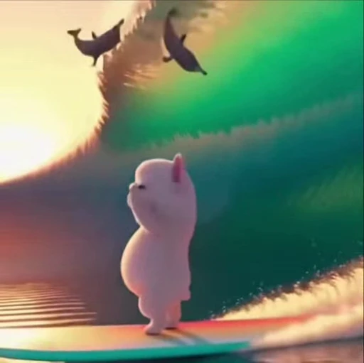 🤩 Стикер «Pibble dancing» для Telegram