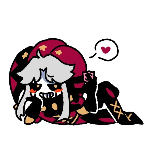 😏 Стикер «Pierrot» для Telegram