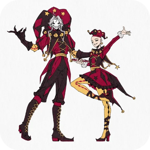 ❤ Стикер «Pierrot» для Telegram